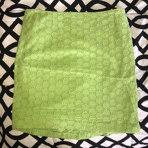 Green skirt size 4